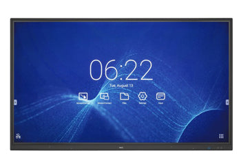 65" CB651Q-2 NEC Touch Screen Display - Collaborative Display 4K Ultra HD Interactive Flat Panel with wall mount