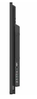 Viewsonic IFP65G1 65" touch screen monitor. Side view