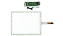 12.1-inch LCD touch screen, 5-wire resistive, anti-glare technology panel and controller