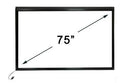 75" IR touch screen overlay