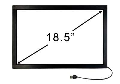 18.5" touch screen overlay