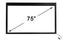 75" IR touch screen overlay for Mac and Windows